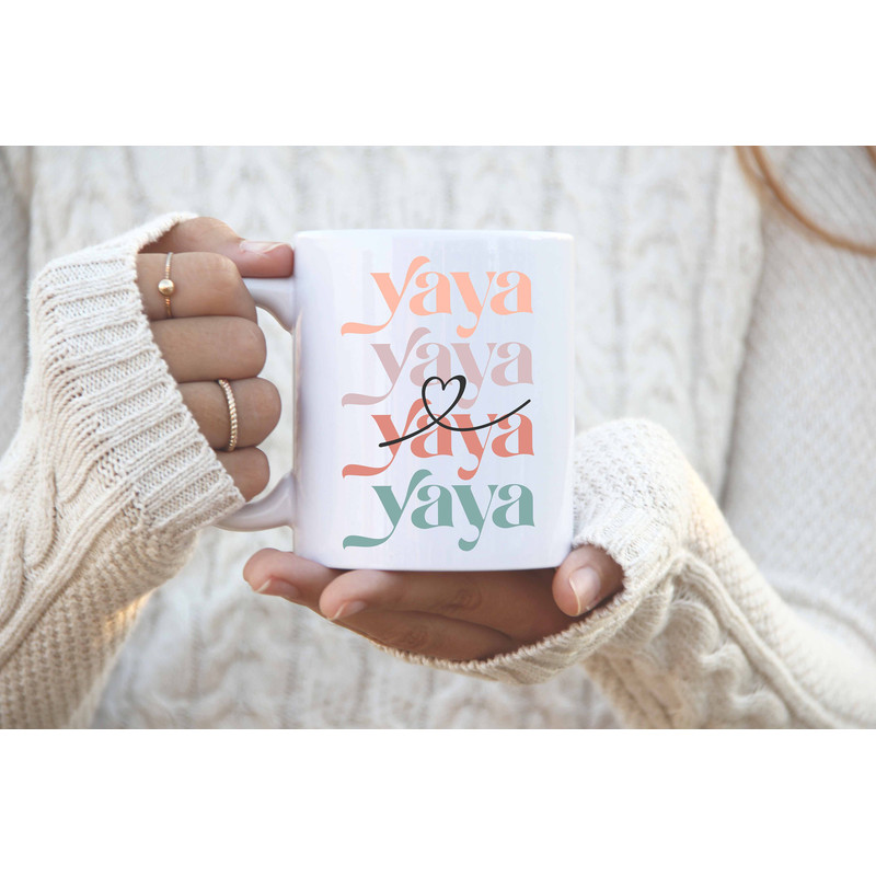 Yaya Mug Yaya Gift Birthday Gift for Yaya Christmas Gift for New Yaya Favorite Mug Coffee Mug 15oz mug 11oz mug - 2.jpg