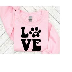 love dog paw svg,paw svg, dog love, fur mom, pawsitive svg,round front door sign, puppy svg, dog sayings, dog clipart