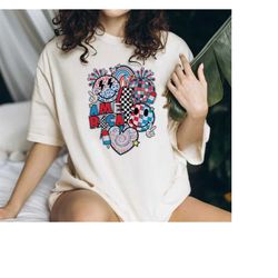 retro 4th of july shirt, america patriotic shirt, independence day shirt, usa shirt, fourth of july shirt, america shirt