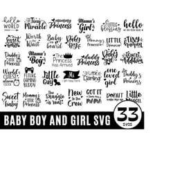 baby svg bundle, baby girl bundle, newborn bundle, baby onesie svg, baby quote bundle, newborn svg, baby boy, baby shower svg, baby svg