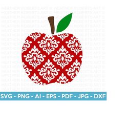 fancy apple svg, teacher svg, back to school svg, teacher shirt svg, gift for teachers svg, school shirt svg, cricut cut