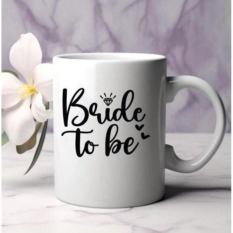 Bride To Be Mug, Bridesmaid Proposal, Wedding Party Favor Mug, Bride Team Mug, White Ceramic Mug, Bridal Shower Mug, Bridal Party Gifts - 1.jpg