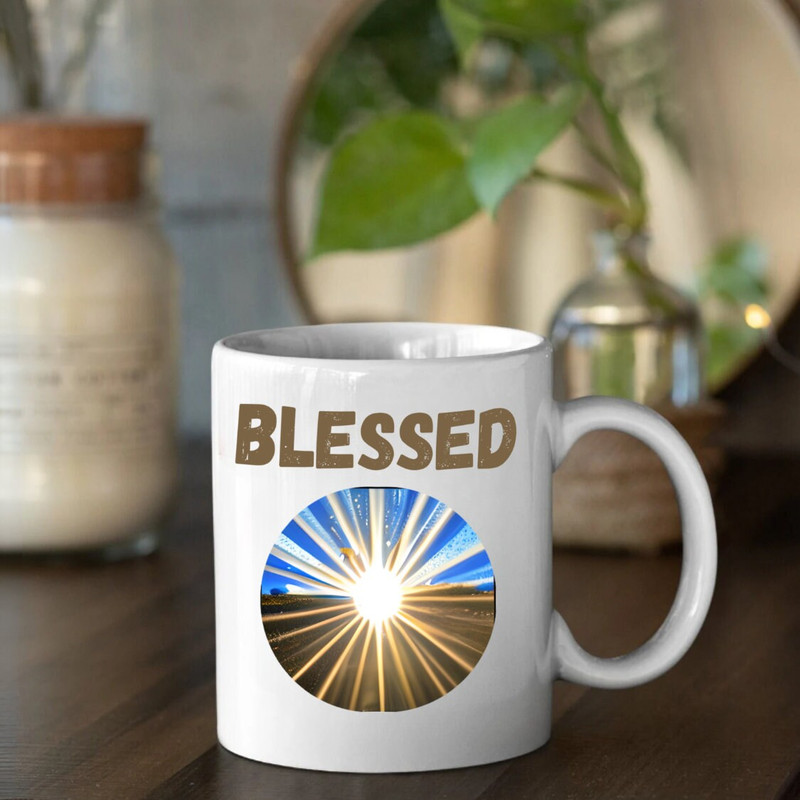 Blessed Mug, Thankful Mug, Inspirational Coffee Mug, Happy Mug, Grateful Mug, Thanksgiving Mug, Thankful Motivational Mug, Gift for Friends - 2.jpg