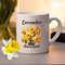 December Birth Flower Mug, Narcissus Flower Mug, Birth Flower Gift for Women, December Birthday, Birthday Flower Gift, Jonquil Flower Mug - 1.jpg