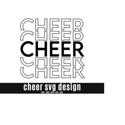 cheer svg  | cheer leader svg | cheer team design svg | cheer cut files | cheer pom pom svg | digital cheer mom dad svg