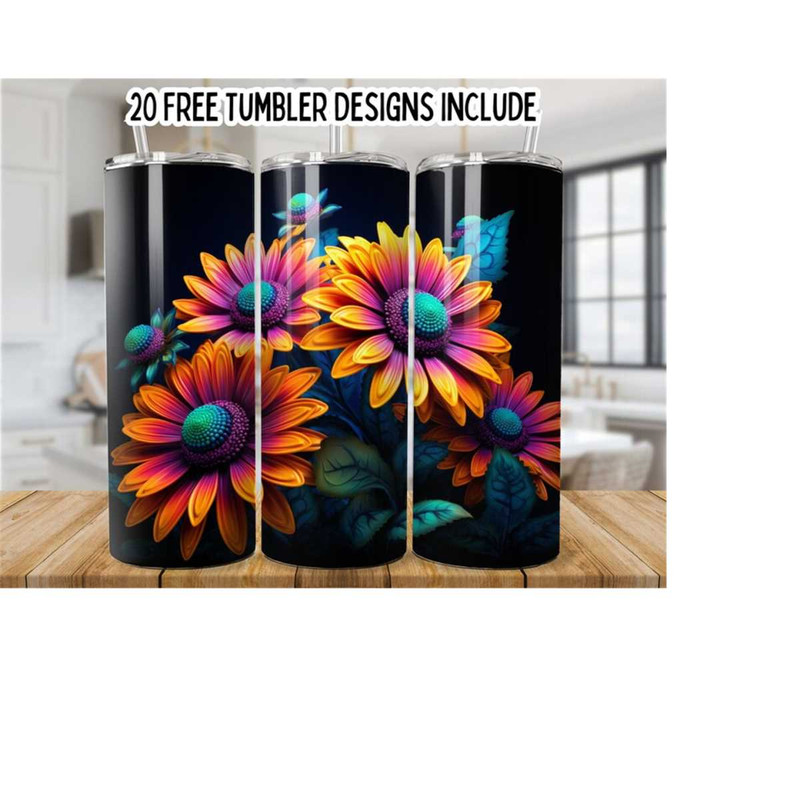 25102023161112-3d-colorful-sunflower-20oz-skinny-tumbler-wrap-3d-flowers-image-1.jpg