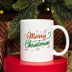 merry christmas mug, christmas joy mug, unique holiday gift