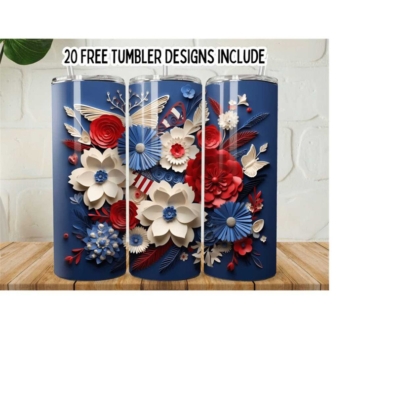25102023163317-3d-american-flags-flowers-20oz-skinny-wrap-tumbler-usa-flag-image-1.jpg