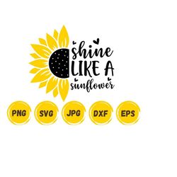 sunflower svg, leopard sunflower svg, motivational svg, monogram svg, half sunflower svg, cut file cricut, sunflower clipart png, silhouette