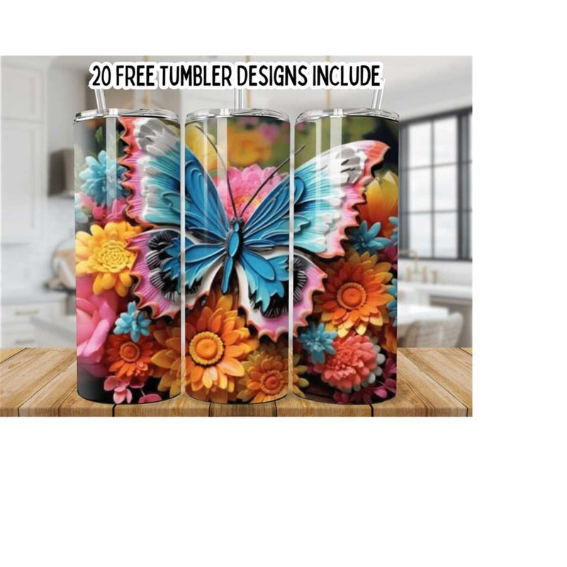 25102023163550-3d-sunflower-butterfly-20oz-skinny-tumbler-wrap-floral-image-1.jpg