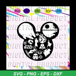 star wars mickey head,star wars, mickey star wars, star wars disney, star wars svg, star wars shirt, star wars gift, for