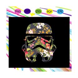 star wars tropical stormtrooper floral , buffalo plaid svg, star wars svg, star wars, stormtrooper merry sithmas, darth