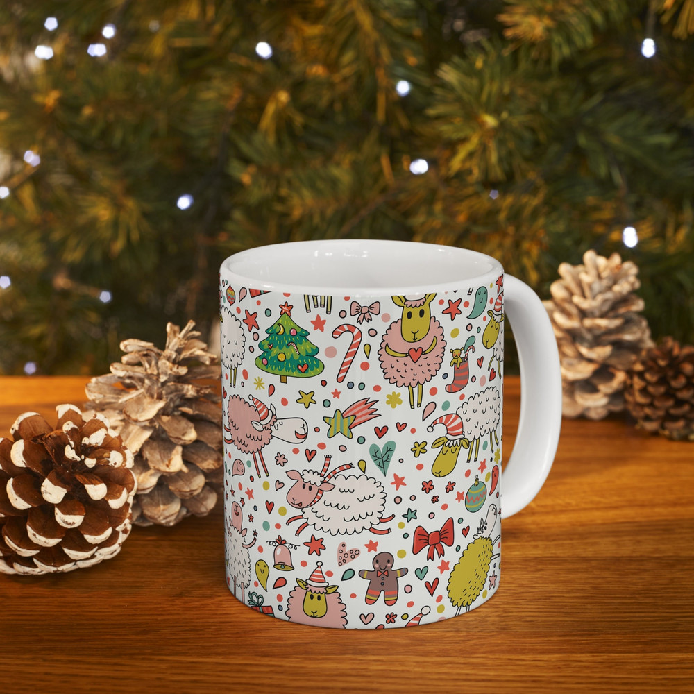 A Knitter's Ceramic Christmas Mug - 1.jpg