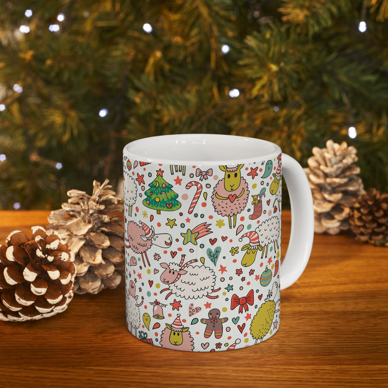 A Knitter's Ceramic Christmas Mug - 1.jpg