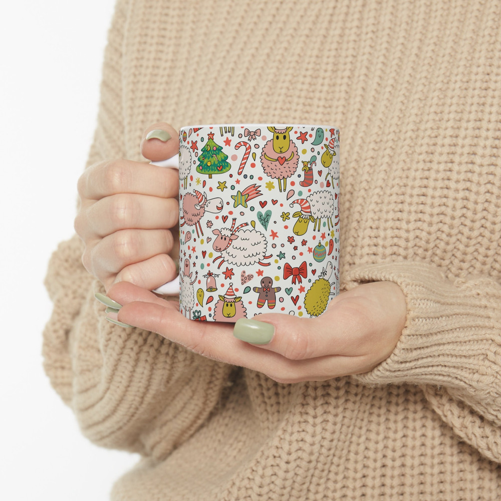 A Knitter's Ceramic Christmas Mug - 6.jpg