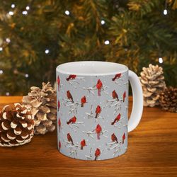 cardinals song coffee mug