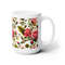 Charming Garden Bloom Mug - Extra-large 15oz Ceramic Tea or Coffee Cup with Unique Floral Design - 4.jpg