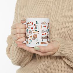 crafting happiness with your favorite ceramic mug 11oz