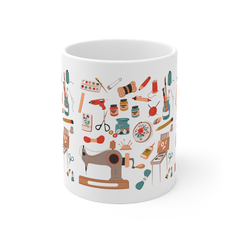 Crafting Happiness with Your Favorite Ceramic Mug 11oz - 2.jpg