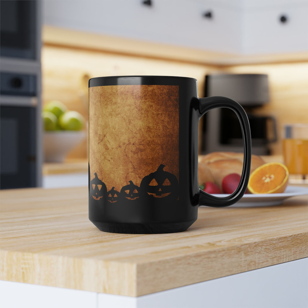 Extra-large Spooky Jack-o'-Lantern Silhouettes 15oz Halloween Mug - 1.jpg