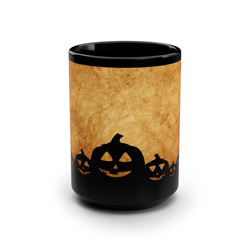 Extra-large Spooky Jack-o'-Lantern Silhouettes 15oz Halloween Mug - 2.jpg