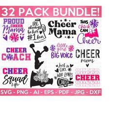 cheer biggest svg bundle, cheerleading svg, cheer svg, cheer squad svg, cheer team svg, cheerleader girl svg, cheer mom