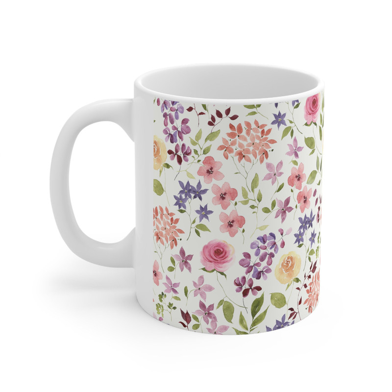 Whimsical Garden Coffee Mug - Delightful and Playful 11oz Ceramic Mug - 2.jpg