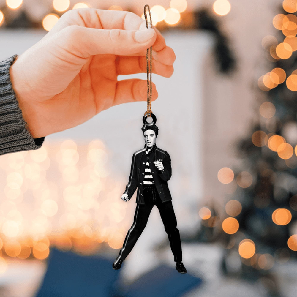 Elvis Christmas Ornament, Elvis Presley Christmas ornament, Merry Christmas Elvis 2023, Elvis Presley Tree Decoration, Christmas Fan Gift - 4.jpg