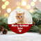 Personalized Cat Ornament, Merry Catmas, Custom Cat Christmas Ornament, Cat Christmas Photo Ornament, Pet's Photo + Name - 1.jpg