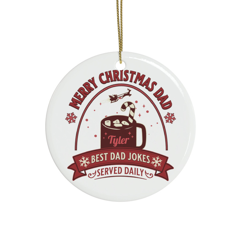 Personalized Family Name Christmas Ornaments, Customized Christmas Tree Ornaments, Custom Name Gift, Swedish Scandinavian Christmas Ornament - 6.jpg