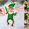 Personalized Cute Baby Elf Ornament, Custom Photo Ornament, Baby Elf Christmas Ornament, First Christmas Ornament, Kids Ornament - 3.jpg