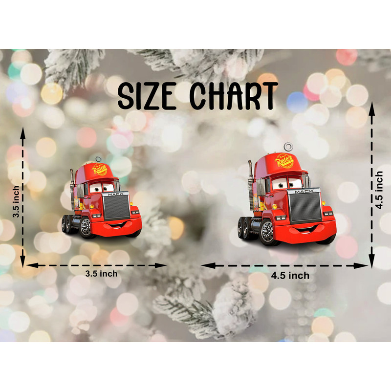 Personalized Mcqueen Car Photo Ornament, Custom Name Ornament Xmas, Funny Christmas Ornament, Gift For Kids Decor, Gift For Tree Decor - 6.jpg