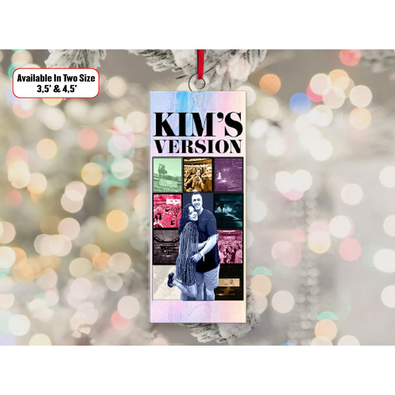 Personalized Photo Taylor'S Version Ornament, Custom Photo Eras Tour, Souvenir Gift, Era Concert Ornament, Swiftie Gift, Christmas Gift - 2.jpg