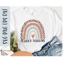 activity assistant shirt svg, activity assistant rainbow ij rainbow svg, activites aide shirt svg,png, epa, dxf, instant download