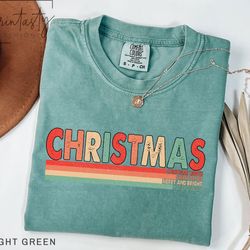 retro christmas t-shirt png, vintage chritmas t-shirt png, retro merry christmas shirt png, groovy christmas t-shirt png