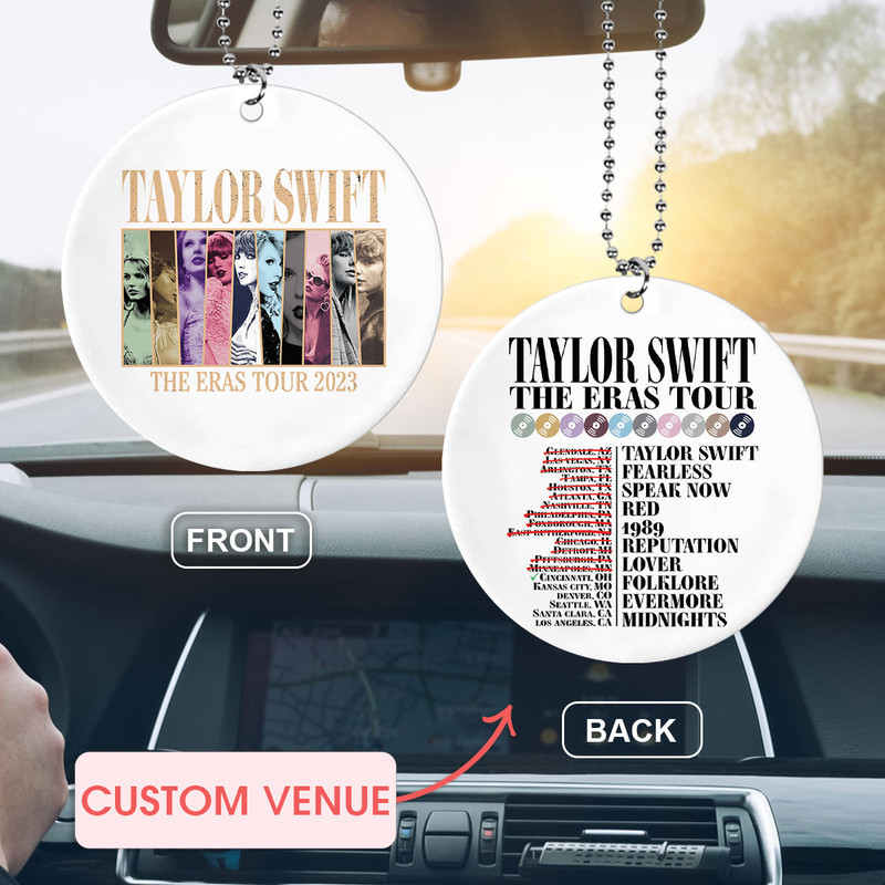 Custom Eras Tour Ornament, TS Ornament, Swiftie Ornament, Eras Concert Memorial Ornament, TS Merch, Swifie Gifts, Christmas Ornament - 3.jpg