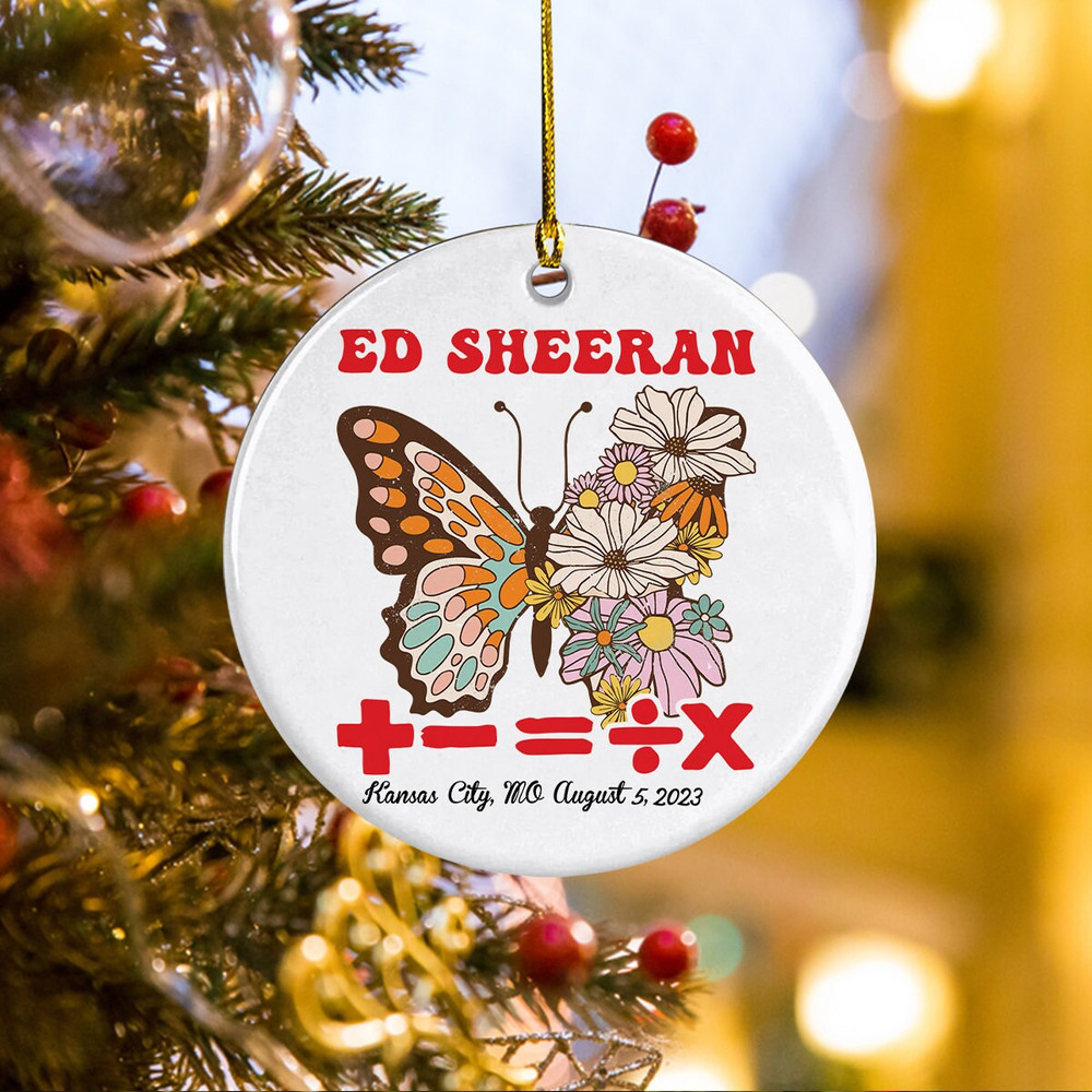 Custom Mathematics Tour Ornament, Butterfly Ornament, The Mathematics Concert Keepsake Ornament, Concert Memorial, Sheerios Gifts - 3.jpg