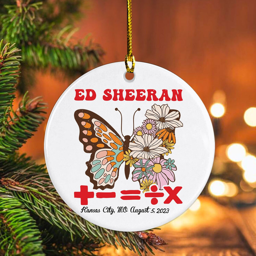 Custom Mathematics Tour Ornament, Butterfly Ornament, The Mathematics Concert Keepsake Ornament, Concert Memorial, Sheerios Gifts - 4.jpg