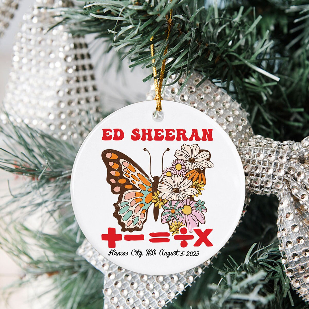 Custom Mathematics Tour Ornament, Butterfly Ornament, The Mathematics Concert Keepsake Ornament, Concert Memorial, Sheerios Gifts - 5.jpg