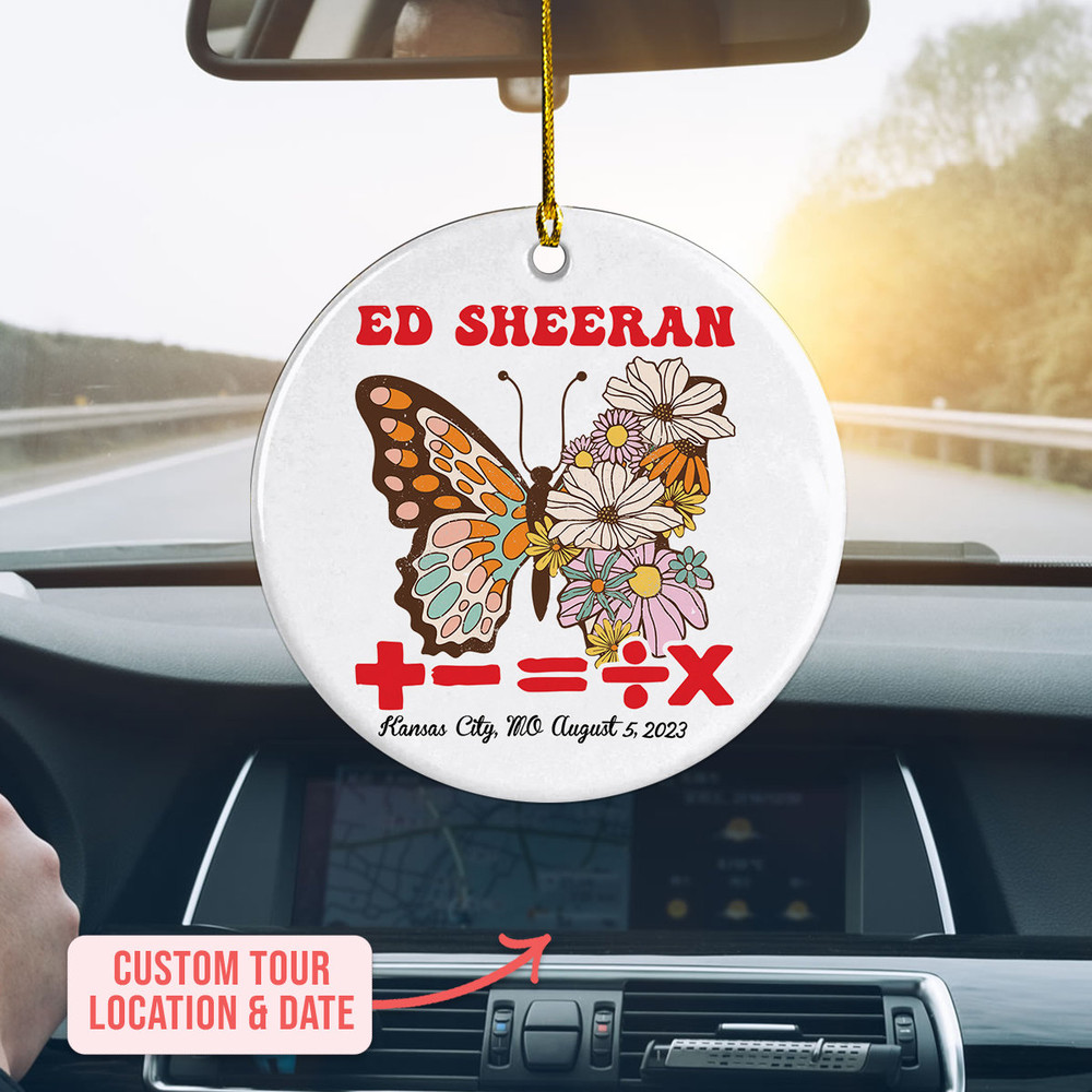 Custom Mathematics Tour Ornament, Butterfly Ornament, The Mathematics Concert Keepsake Ornament, Concert Memorial, Sheerios Gifts - 7.jpg