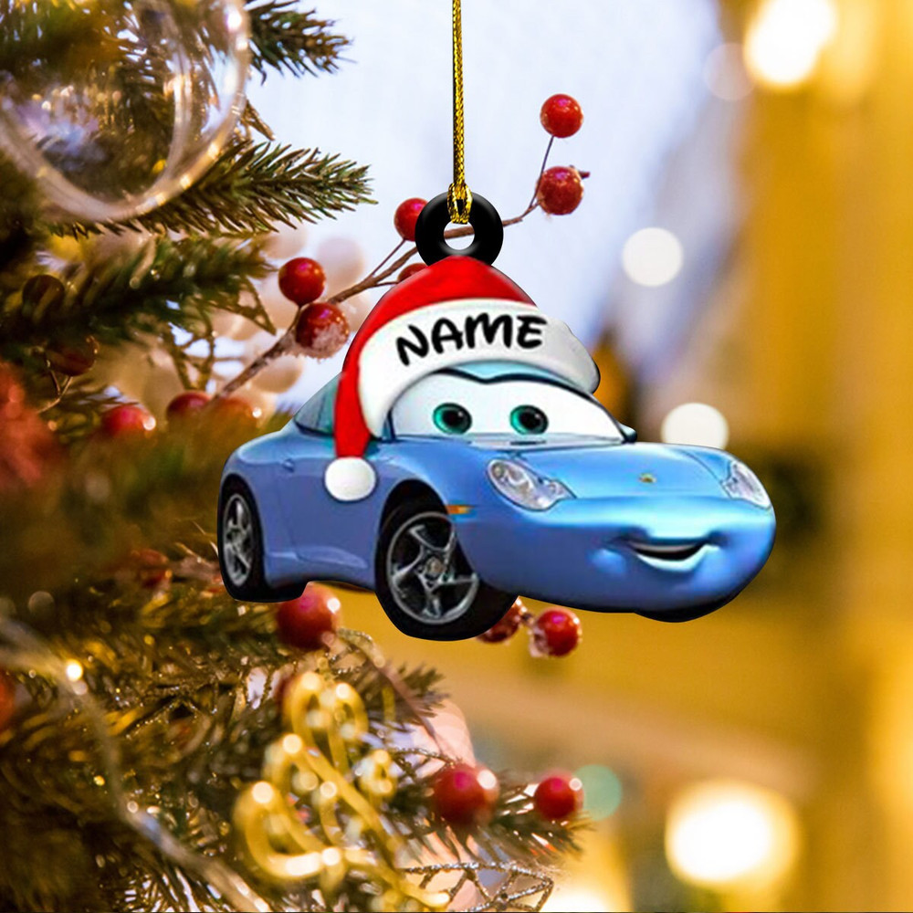 Custom Name Ornament, Christmas Dsney Cars Ornaments, Christmas Tree Decor, Cars Cartoon Ornament, Birthday Gifts for kids, christmas gift - 3.jpg