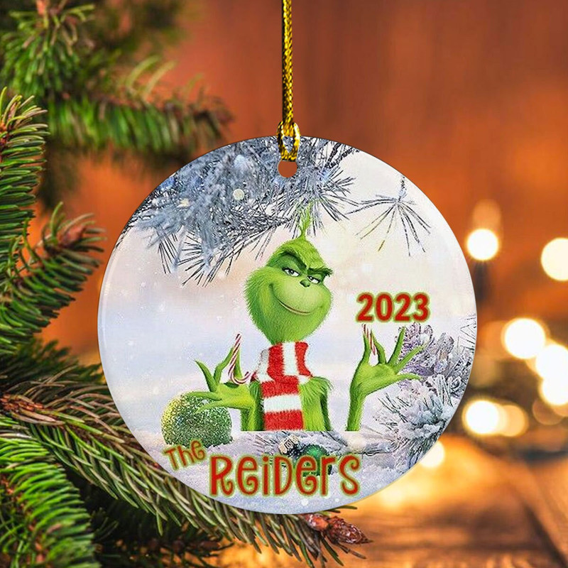 Customized Grnch Ornament, Grnchmas Ornament, Merry Grnchmas, Christmas Family Ornament, 2023 Christmas Ornament, Family Matching Gift - 4.jpg