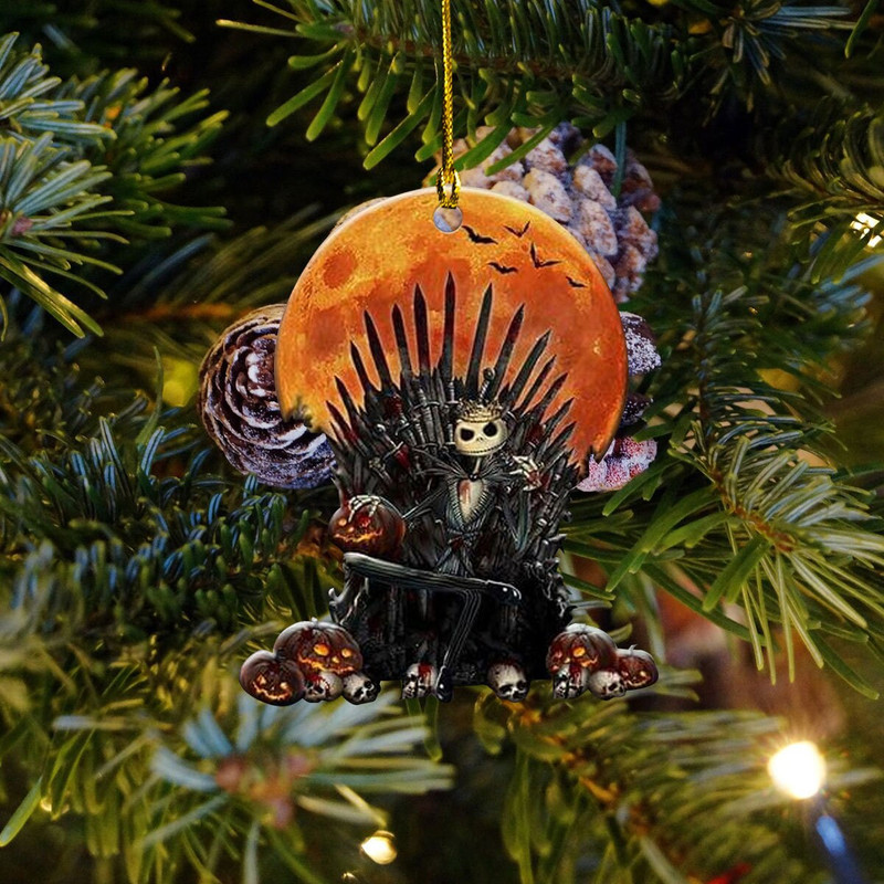 Jck Skellngton Ornament, Jck Skeleton Ornament, Jck The Pumpkin King Ornament, Nightmare Christmas Ornament, Halloween Gift Decoration - 3.jpg