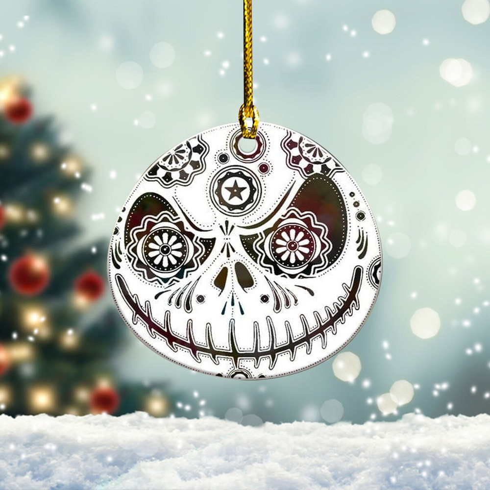 Jck Skeleton Ornament, Jck Skellngton Ornament, Jck Mandala Ornament, Jck Nightmare Christmas Ornament, Halloween Ornament, Christmas Gift - 4.jpg