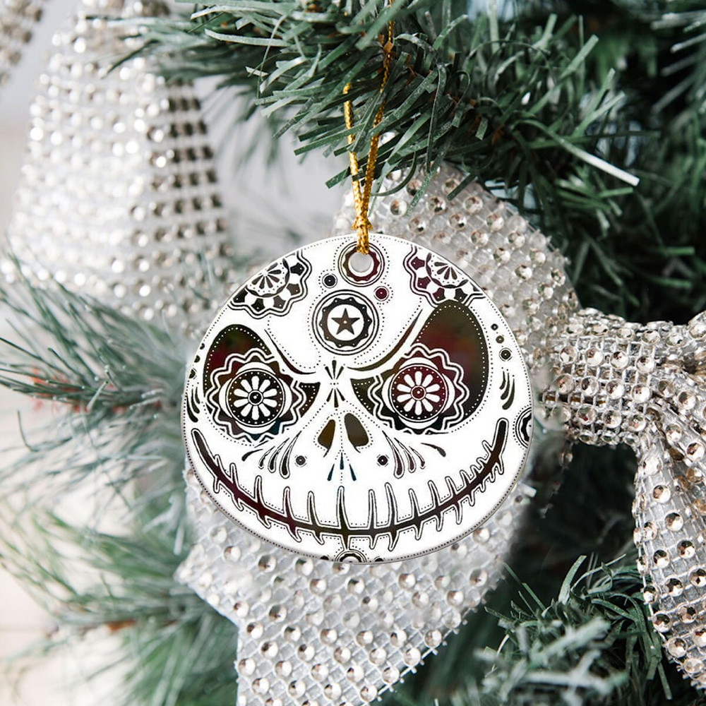 Jck Skeleton Ornament, Jck Skellngton Ornament, Jck Mandala Ornament, Jck Nightmare Christmas Ornament, Halloween Ornament, Christmas Gift - 5.jpg