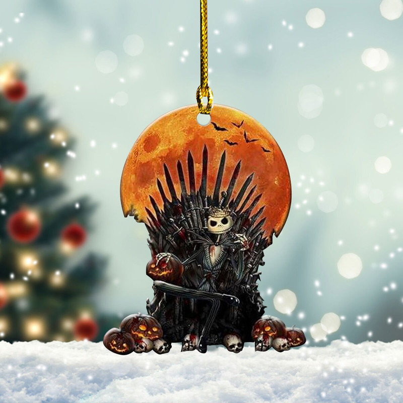 Jck Skellngton Ornament, Jck Skeleton Ornament, Jck The Pumpkin King Ornament, Nightmare Christmas Ornament, Halloween Gift Decoration - 5.jpg