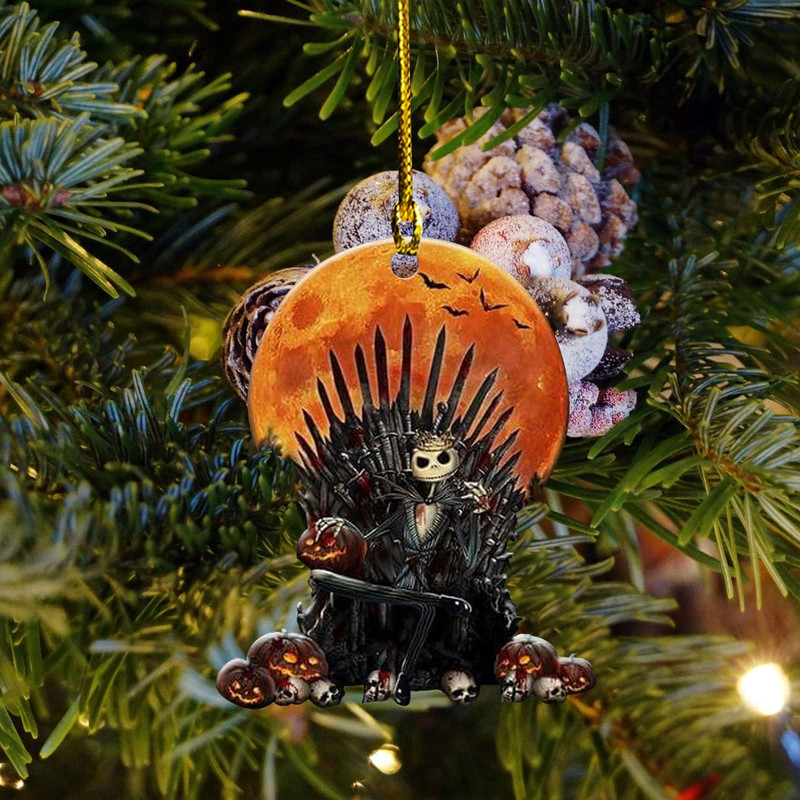 Jck Skellngton Ornament, Jck Skeleton Ornament, Jck The Pumpkin King Ornament, Nightmare Christmas Ornament, Halloween Gift Decoration - 7.jpg