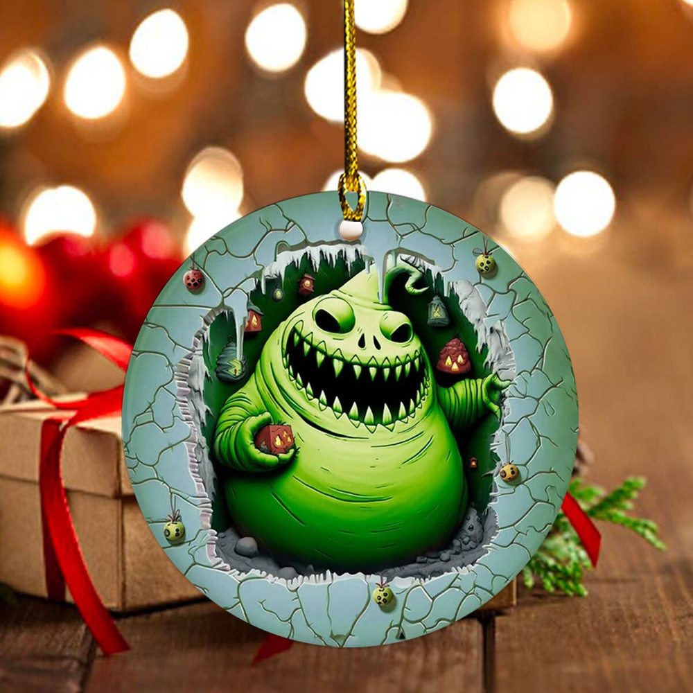 Nghtmare Christmas Ornament, Jck and Slly Ornament, Couple Ornament, Christmas Movie Ornament, Horror Christmas Gift, Christmas Tree Decor - 2.jpg
