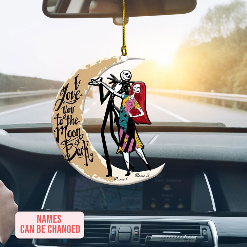 Personalized Couple Ornament, Jck & Slly Ornament, Wedding Anniversary Gift, Gift For Him, Married Couple Gift, Christmas Gift For Her - 2.jpg