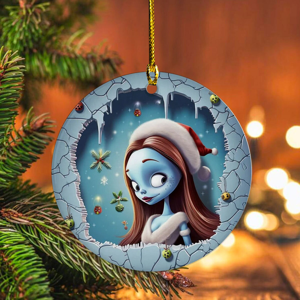 Nghtmare Christmas Ornament, Jck and Slly Ornament, Couple Ornament, Christmas Movie Ornament, Horror Christmas Gift, Christmas Tree Decor - 7.jpg